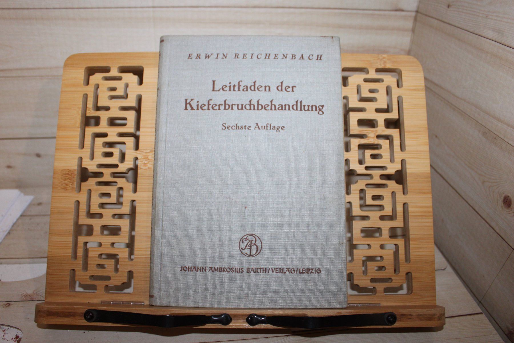 Libri: Leitfaden der Kieferbruchbehandlung-Erwin Reichenbach – Usato da Hilgert venduto da Kerrys-Zubehoershop