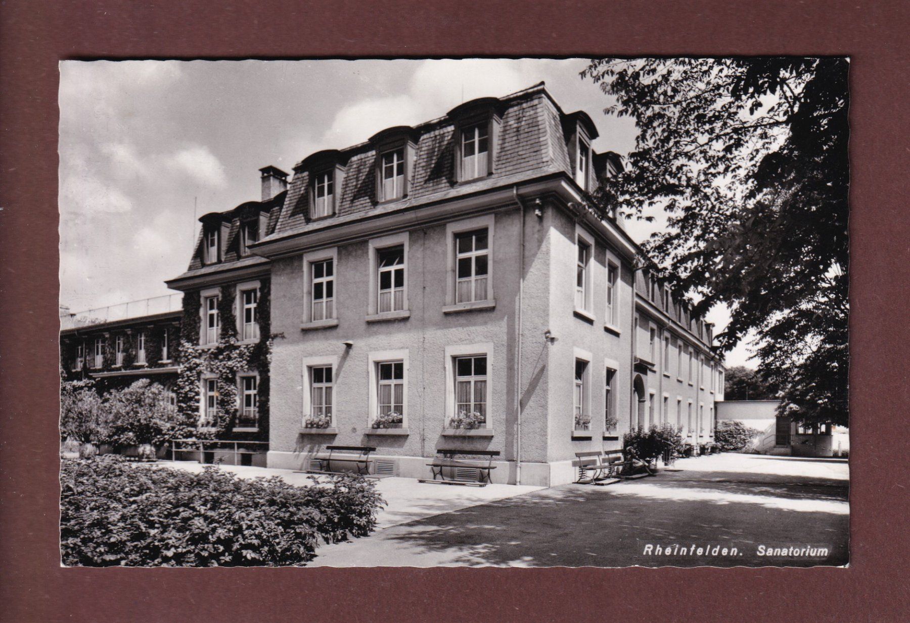 Cartoline postali: RHEINFELDEN - Sanatorium - 1960 – Usato da Pully venduto da nicecards-shop