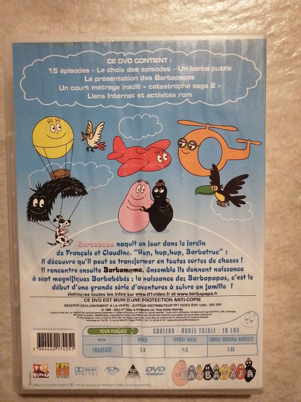 Alle DVDs: Barbapapa, la naissance des barbapapas no. 2 – Gebraucht aus Chernex von ced_zt5y 1