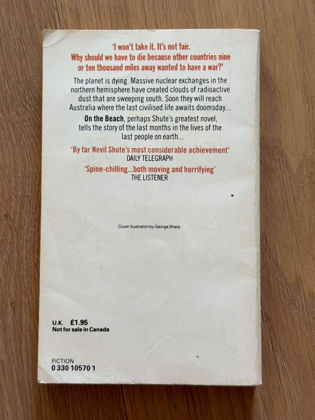 Bücher: Nevil Shute - On the beach – Gebraucht aus Denges von peumens 2