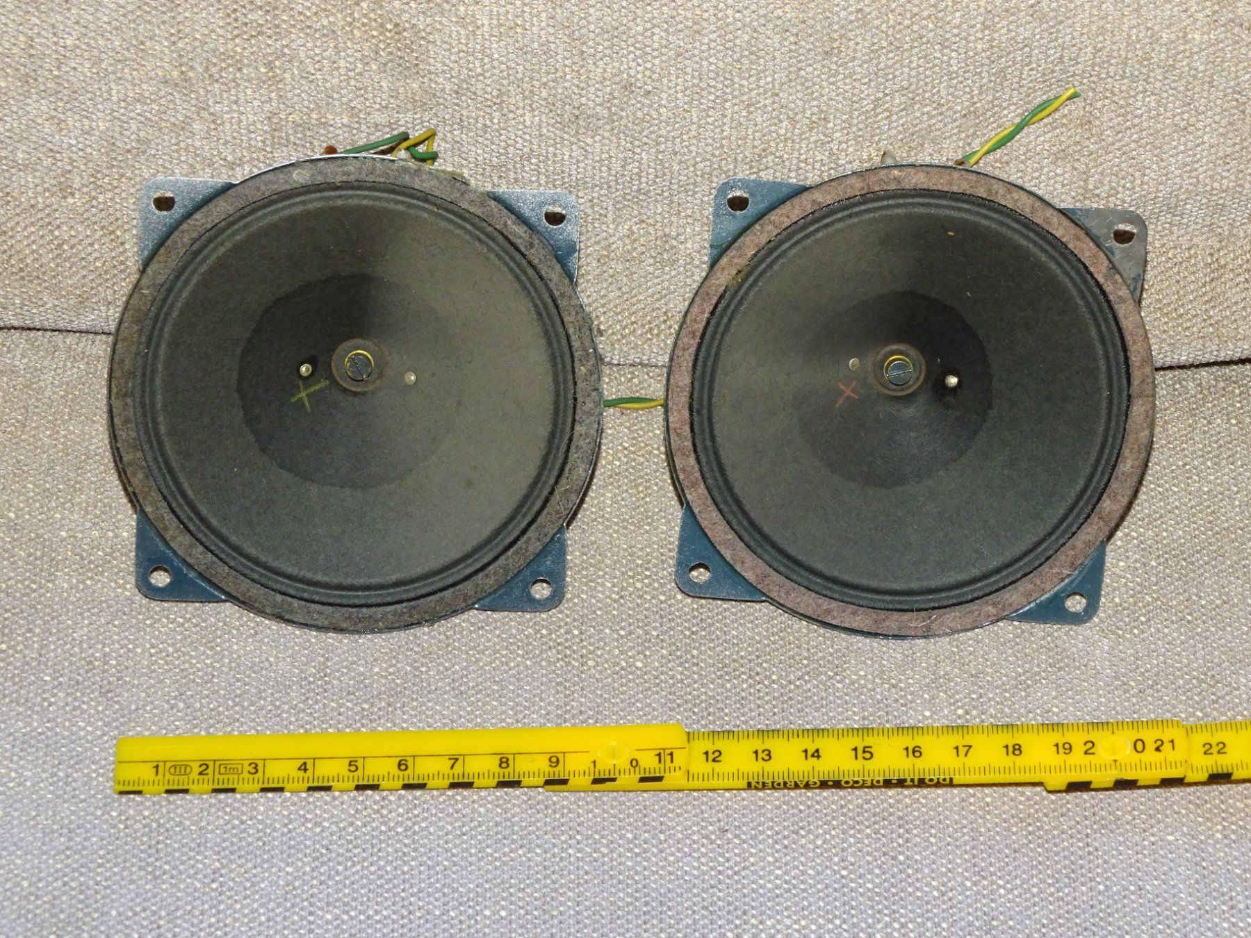 Lautsprecher: 2 Hochtöner Konus Telefunken / Isophon – Gebraucht aus Hirzel von Musicman03