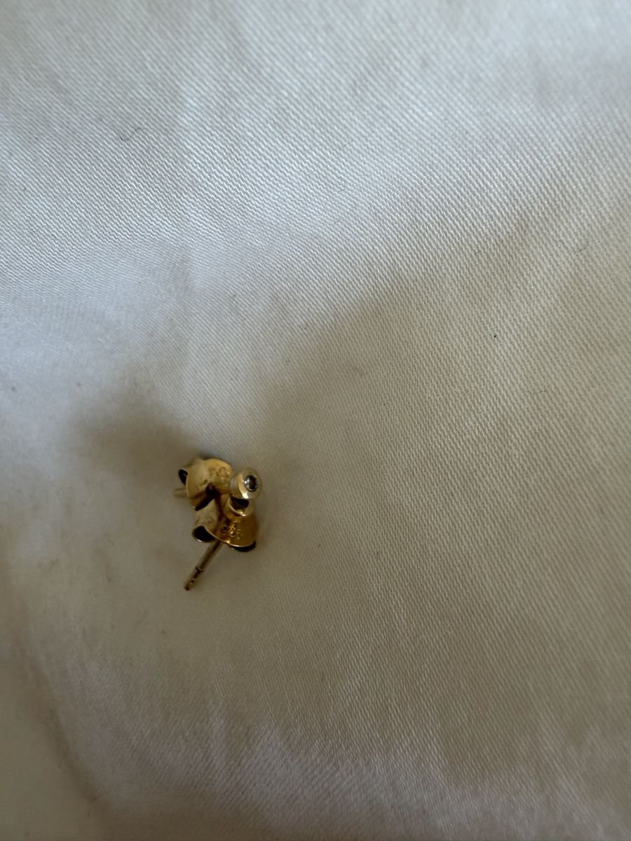 Orecchini pendenti & Orecchini a lobo: Gold Stud Earrings – Usato da Uster venduto da Monika_OB 1