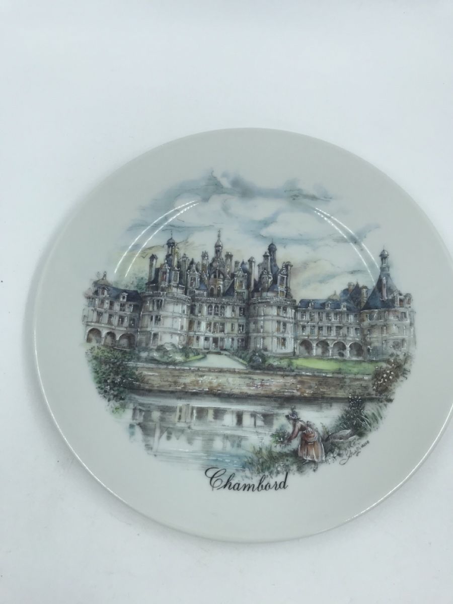 Piatti: Assiette décorative château de Chambord – Nuovo (secondo la descrizione) da Genève venduto da Eric1823