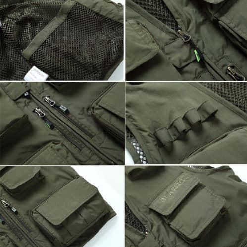 Gilet & Giacche: Fischerweste/Angler Weste, Jacket Khaki – Nuovo e nell'imballaggio originale da Châtelaine venduto da topshop.switzerland 4