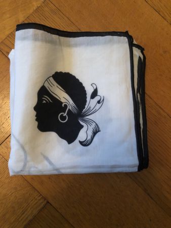 Korsika Souvenir Tuch Foulard 65x60cm | 'Ile de Beauté' Desi