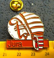 JURA BROT PIN GEPRÄGT GOLDIG