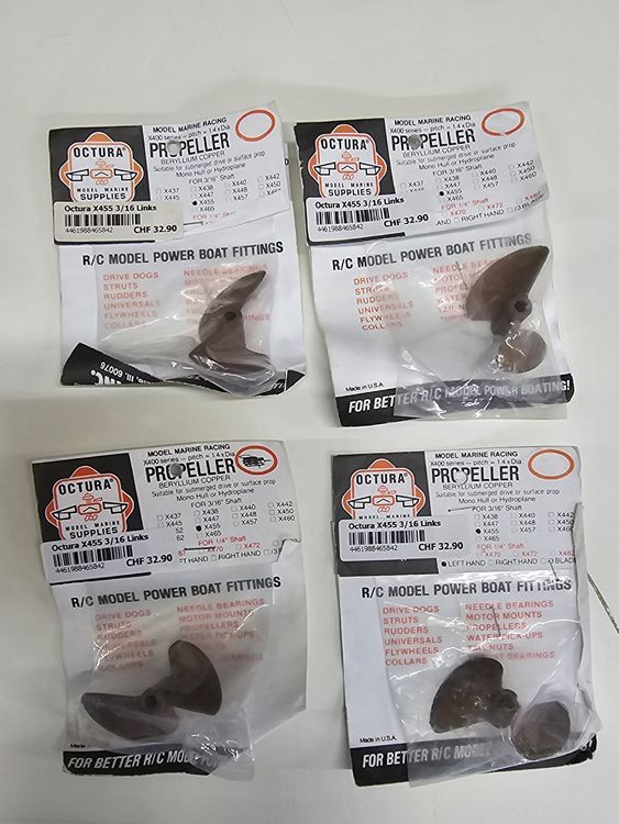 Octura Schiffspropeller Set 7 | Kaufen auf Ricardo