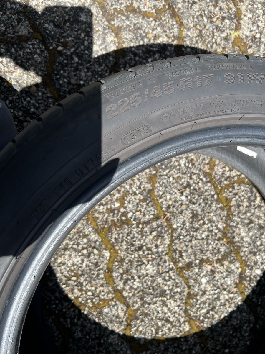 Pneumatici & Ruote complete: Sommerreifen 225/45R17 – Usato da Muri AG venduto da Norci1 2