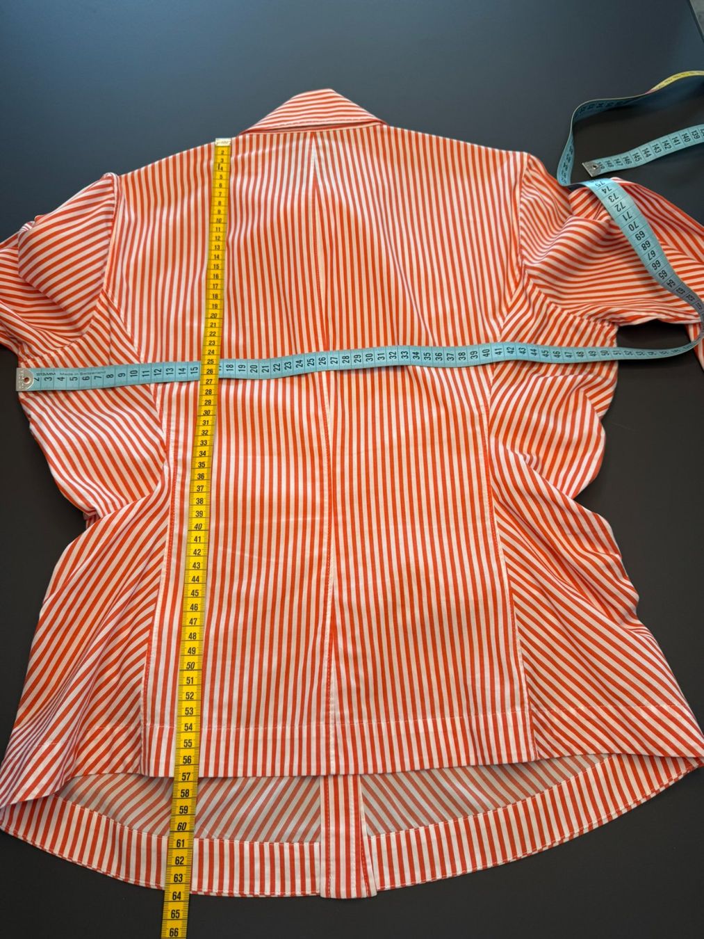 Windsor Camicette: WINDSOR Bluse weiss-orange-rot gestreift, Grösse 40 – Usato da Muri b. Bern venduto da ris_m7jw 6