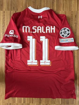 Original Salah Liverpool 2023/24 Trikot L UCL