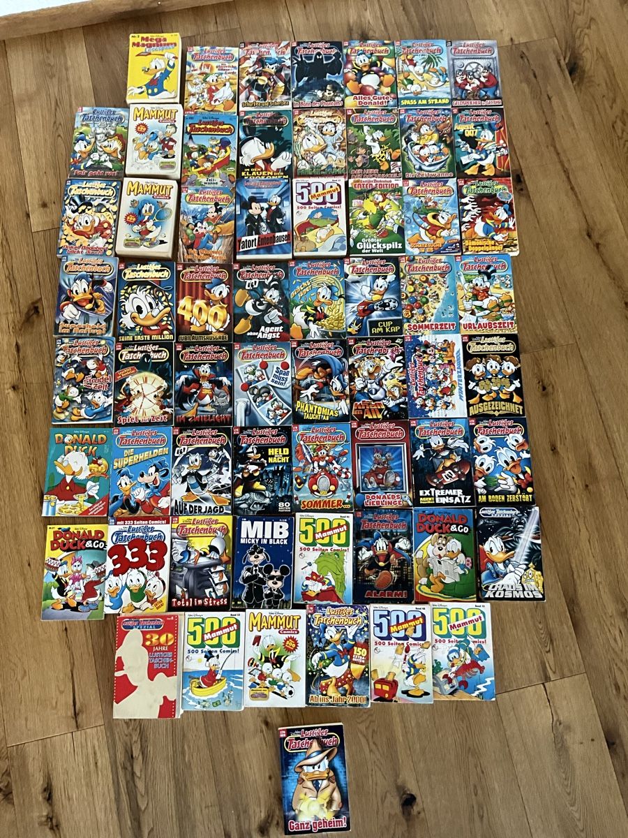 Comics: Lustiges Taschenbuch Sammlung, 62 Stück. – Gebraucht aus Reichenbach i. K. von Muus4
