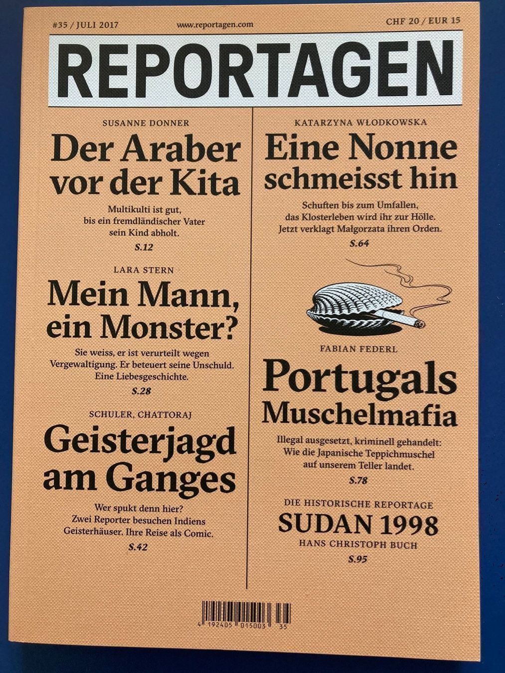 Riviste & Magazine: Reportagen 35 – Usato da Bern venduto da sabah62
