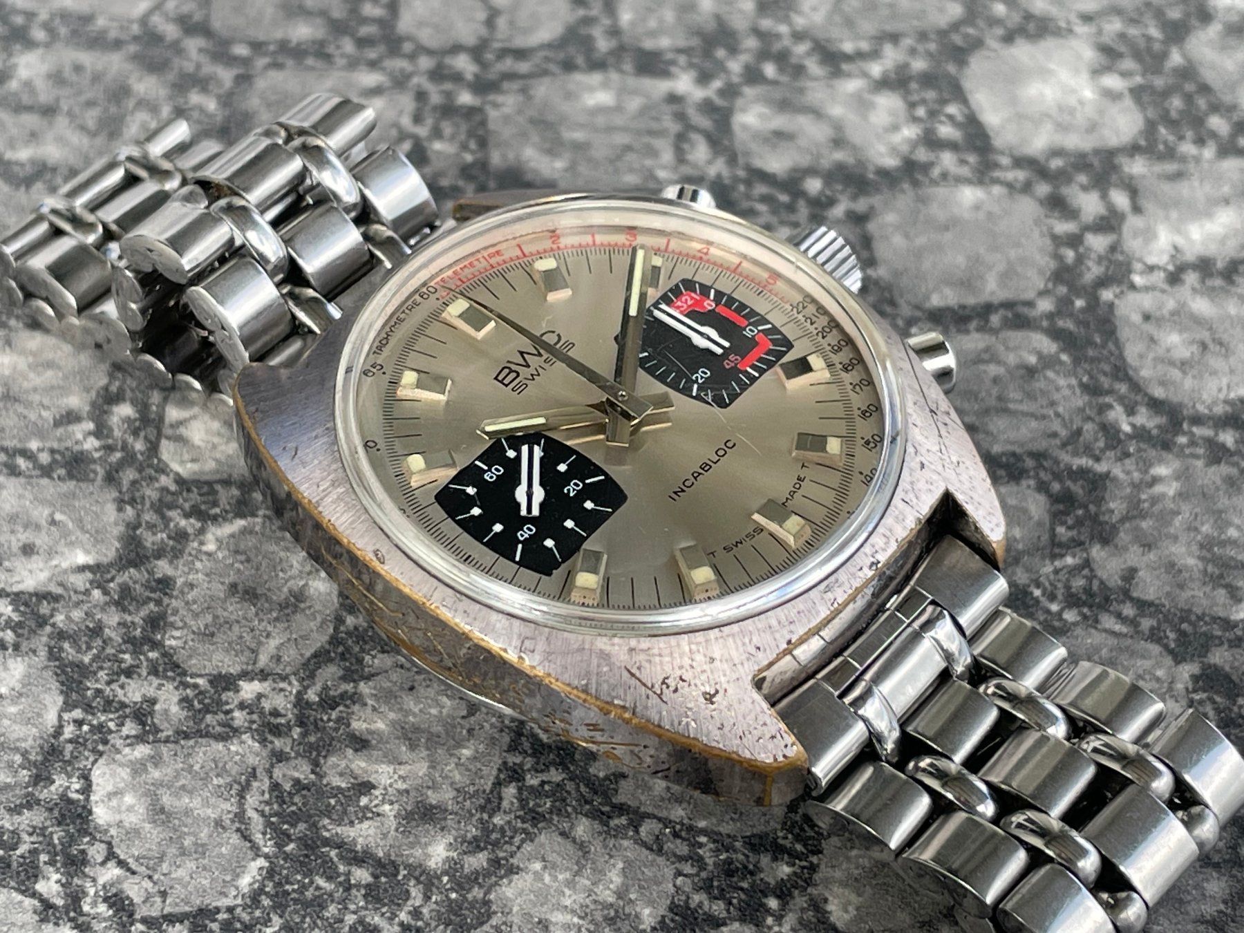 Orologi: Vintage BWC Swiss Chronograph – Usato da St. Gallen venduto da sqzxm72 1