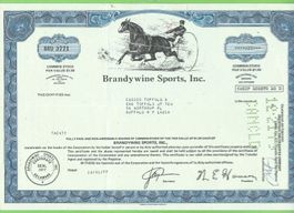 Brandy wine Sports, Inc. 1977