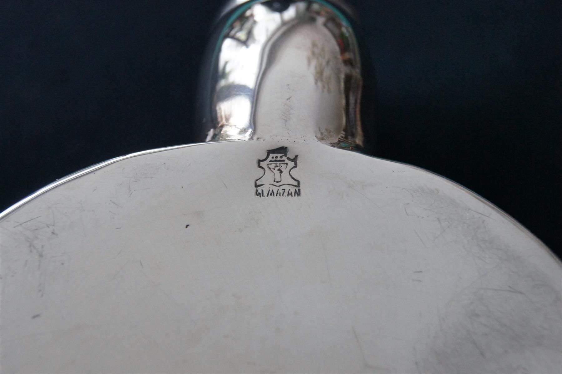 Tutte le decorazioni: Silber-Ente, Tisch-Ente als BLICKFANG – Nuovo e nell'imballaggio originale da Geroldswil venduto da ARTEFACTO 4
