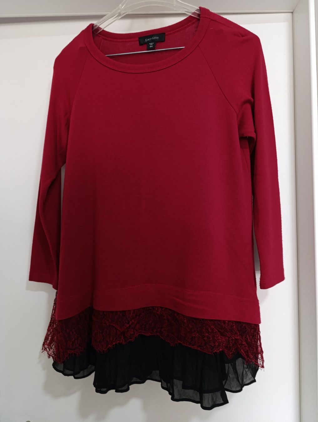 Tops: Tunique rouge/noir – Neuf (Voir description) à St-Cergue par Neviana