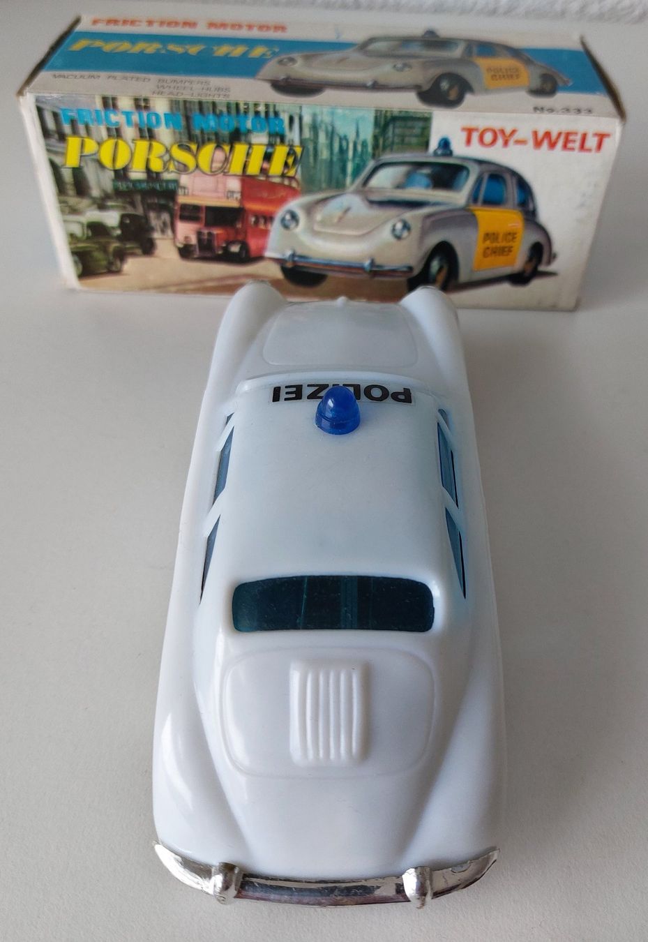Bandai Giocattoli: Porsche 356 Polizei mit Box – Usato da Schenkon venduto da TG10 3