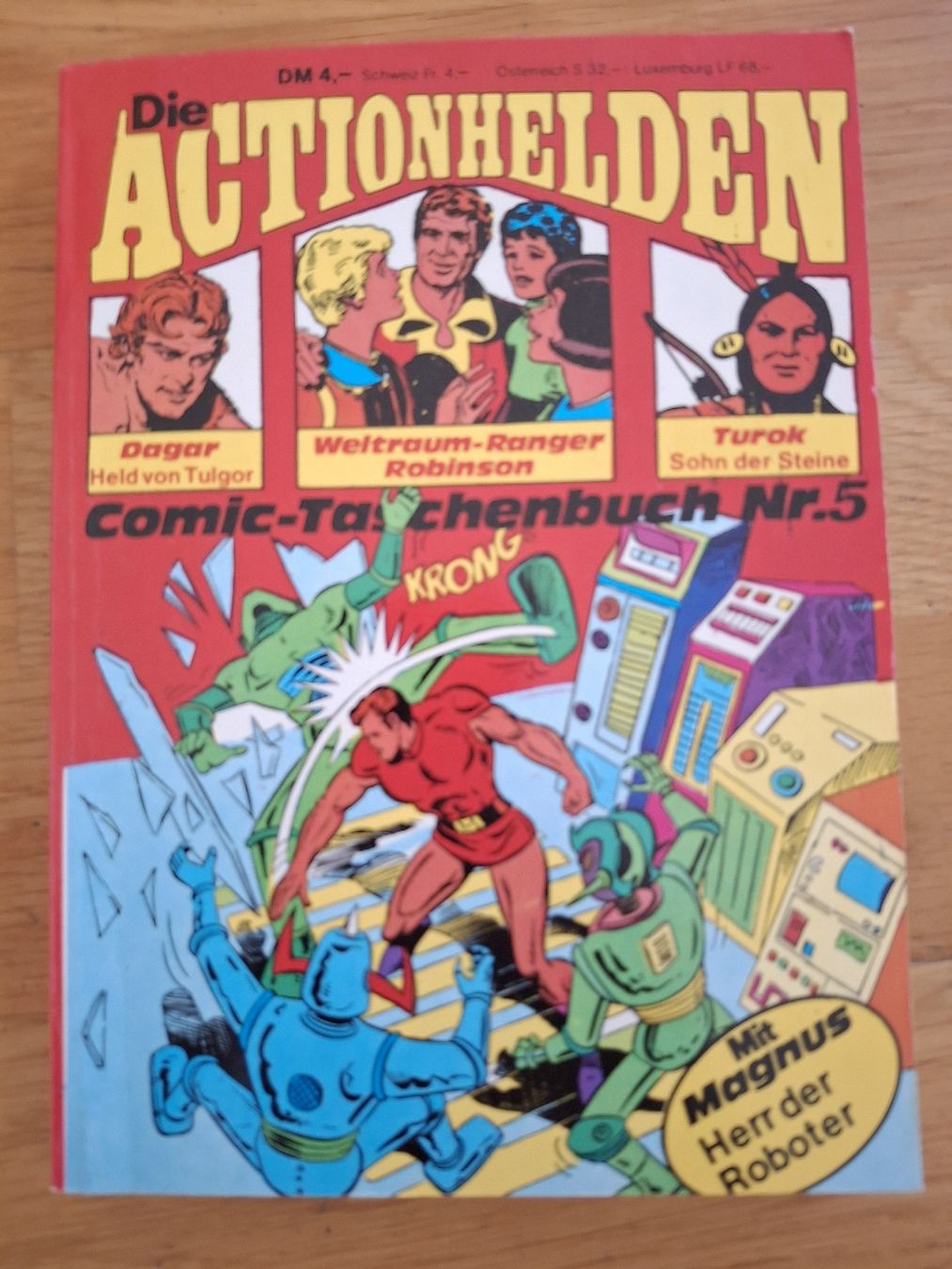 Comics: Die Actionhelden Comic-Taschenbuch Nr. 3 und 5 – Gebraucht aus Thierachern von Wemala 2