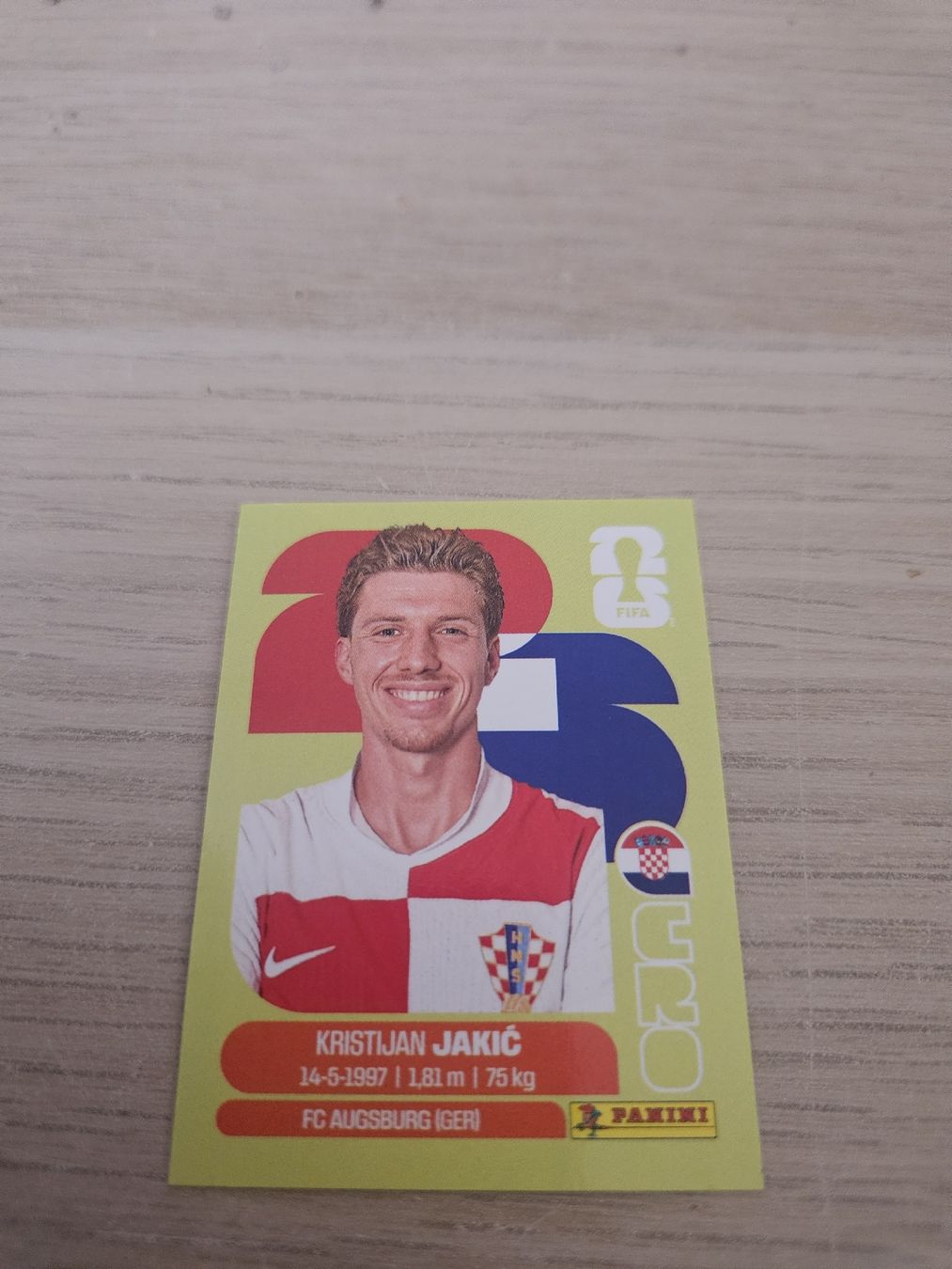 Panini Cartes à collectionner: Panini WM 2026 CRO 8 – Neuf (Voir description) à Genève par jerdinho1209