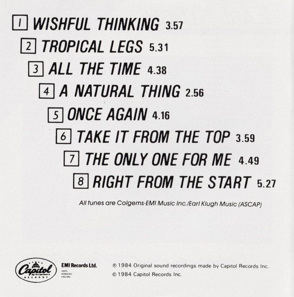 CD: Earl Klugh WISHFUL THINKING  David Sanborn Eric Gale Jazz CD – Usato da Kandergrund venduto da Sososo 4