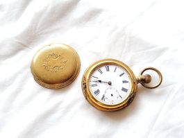 Grande montre de poche vintage mécanique 