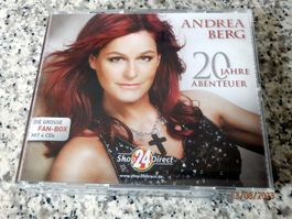 4 Musik-CD:  Andrea Berg "20 Jahre Abenteuer" ab 90er Jahren