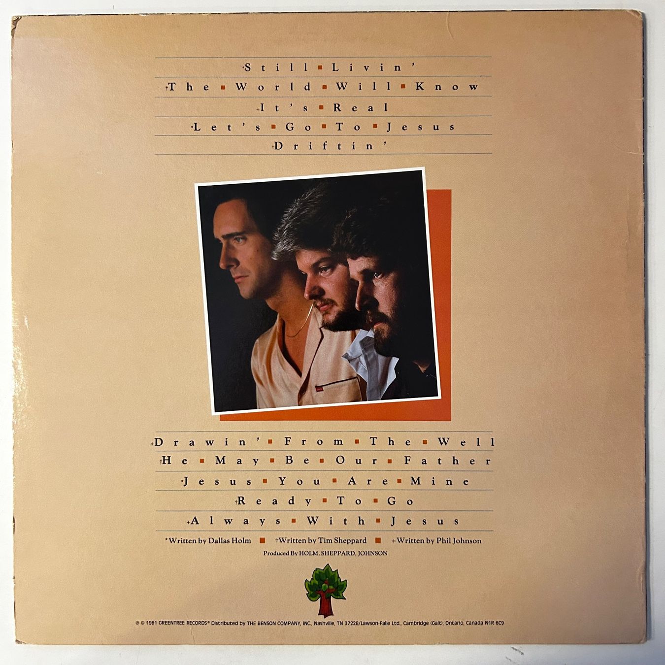 Dischi in vinile: Holm, Sheppard, Johnson –  Vinyl LP – Usato da Aesch BL venduto da BernisFlomi 1