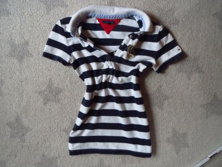 schönes TOMMY HILFIGER Damen Polo Shirt Gr S