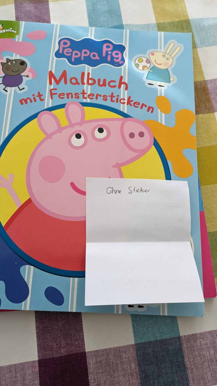 Libri: Malbuch / Rätselblöcke Set - Peppa Pig - Peppa Wutz – Usato da Staufen venduto da Fleby84 1