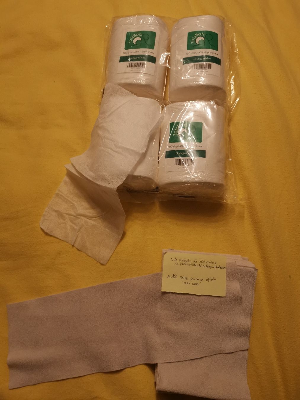 Secchi per pannolini & Pannolini: Lot varié de couches lavables – Usato da Cordast venduto da Kimojp 3