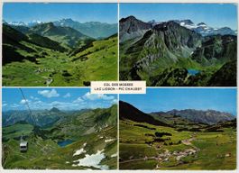 Col des Mosses - 4 Bild AK