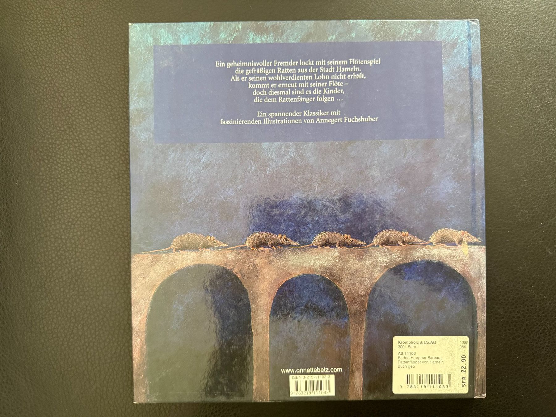 Bücher: Barbara Bartos-Höppner  Der Rattenfänger von Hameln  Hardcov – Gebraucht aus Subingen von ArtBead 1