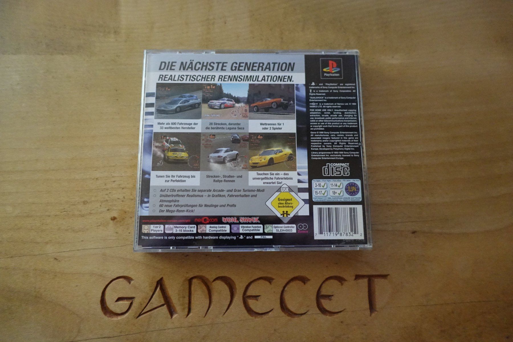 Sony Giochi: Gran Turismo 2: The Real Driving Simulator – Usato da Steinach venduto da Gamecet 2