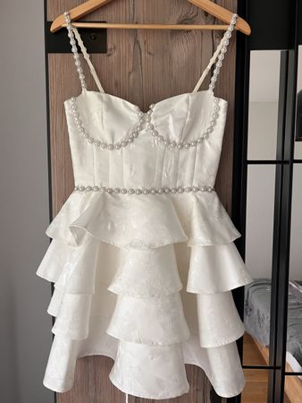 Luciana corset mini dress
