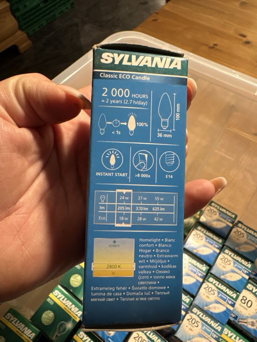 Lampade: Halogen Glühbirnen E14 18W 32Stk – Nuovo e nell'imballaggio originale da Wittenbach venduto da kramerei.vanessa 3