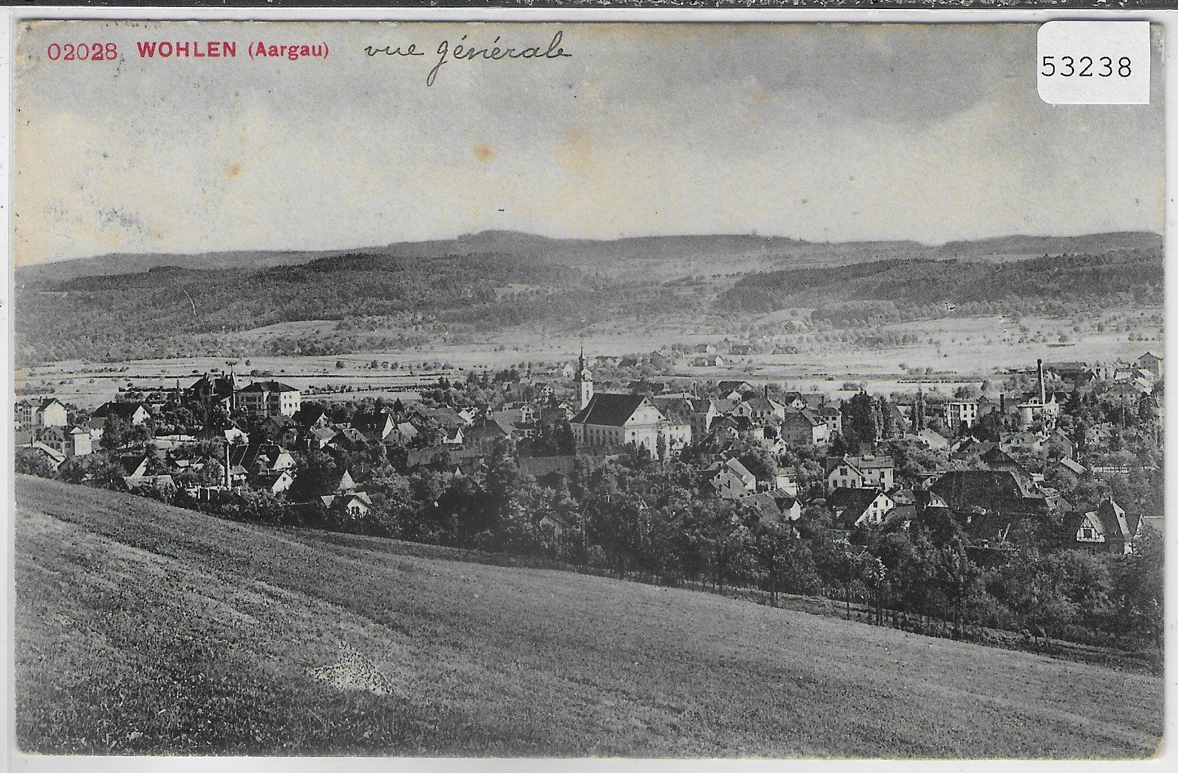 Cartes postales: Wohlen - Generalansicht – D'occasion à Ettingen par Kartenplanet