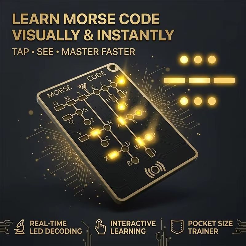 Technique de radiocom: Morse Code Trainer Card – Neuf (Voir description) à Zürich par youelec 5