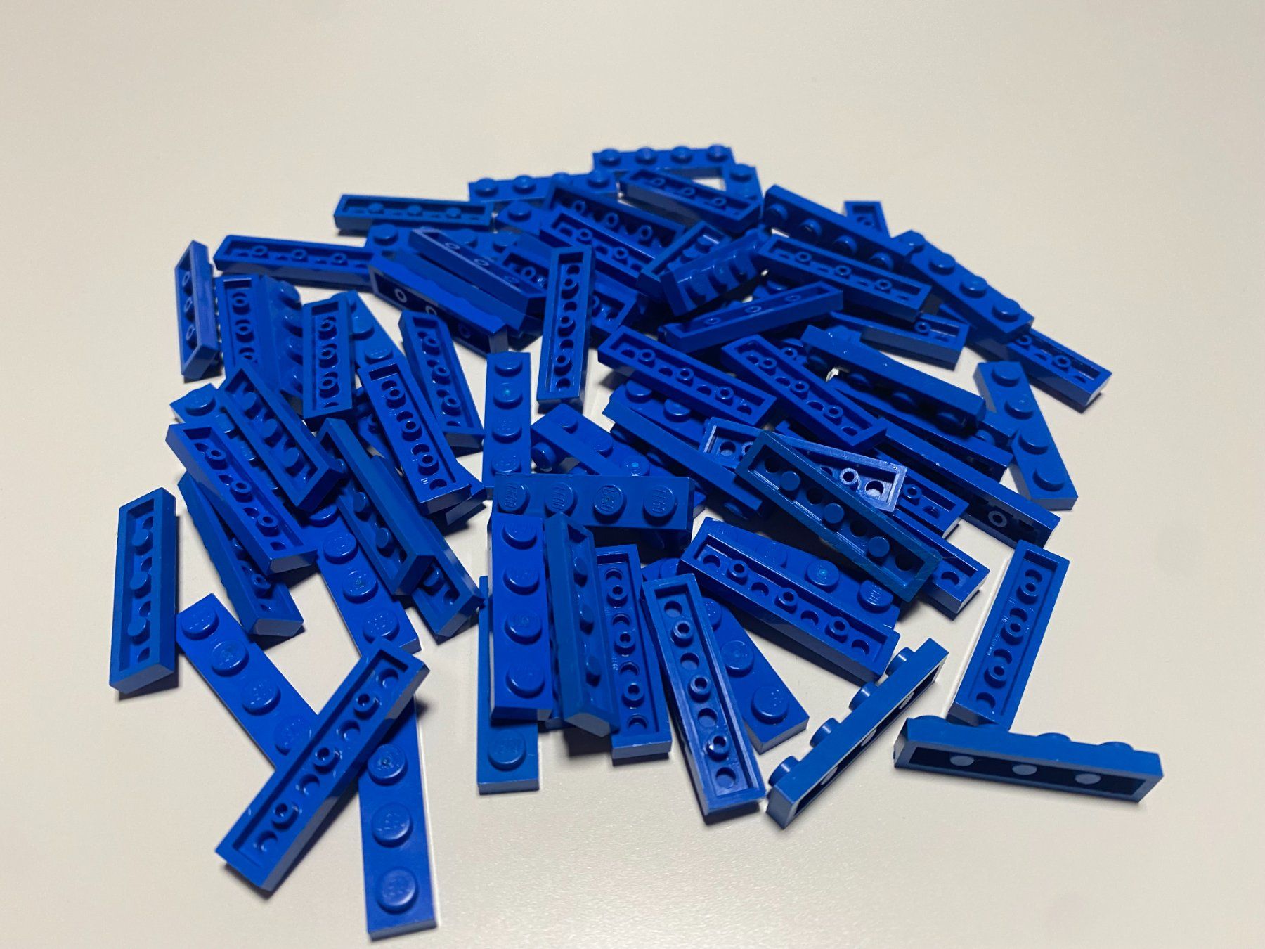 Lego Giocattoli: LEGO - 70 - BLAUE - EINERPLÄTTLI - 4 X 1 – Usato da Gelterkinden venduto da ajdt4