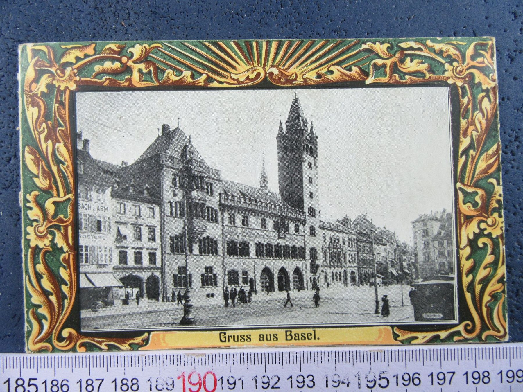 Cartoline postali: GRUSS AUS BASEL 1912 DOPPEL-AK-BS – Usato da Ettingen venduto da Hausi4711