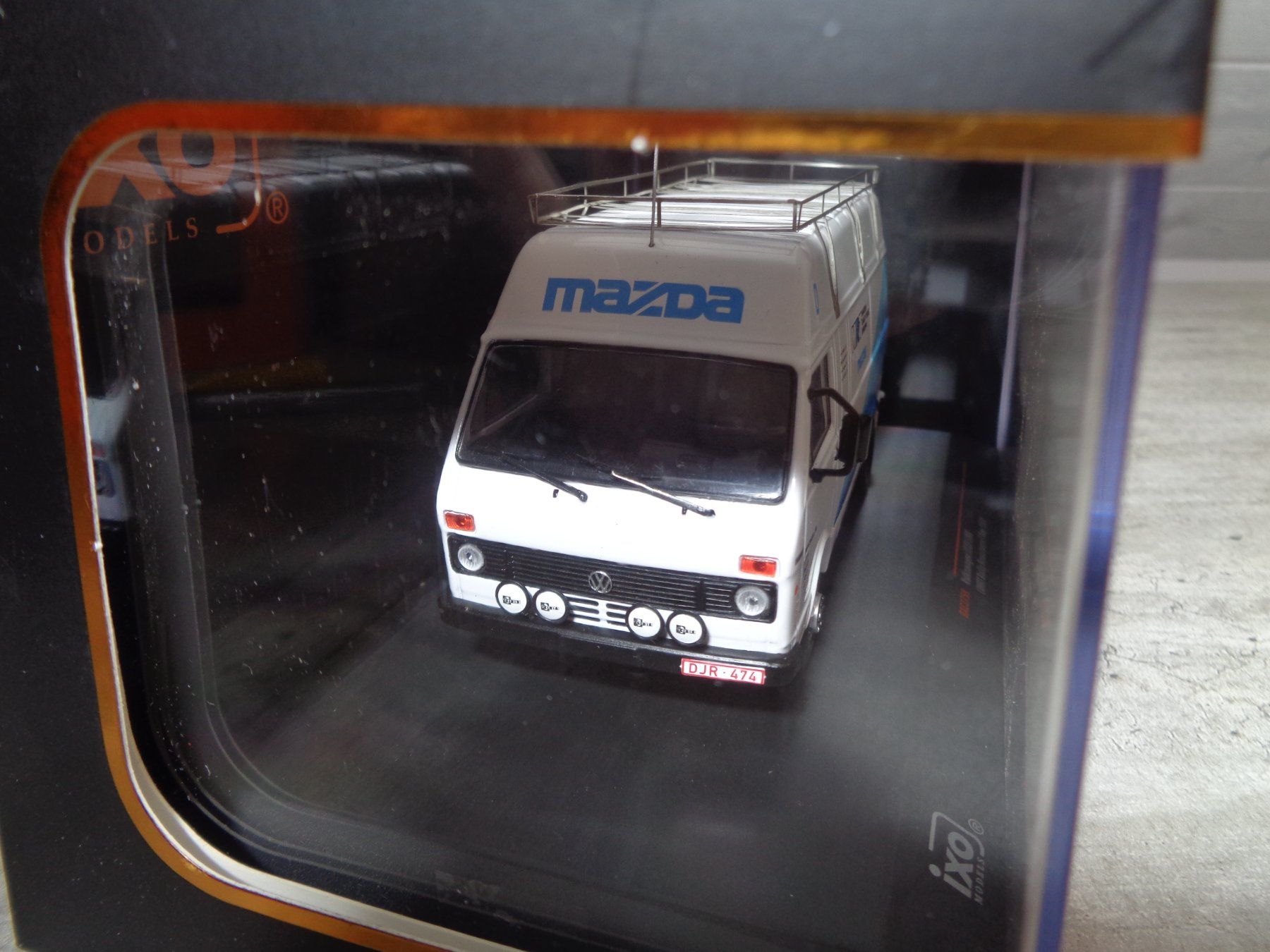 Volkswagen Modellautos: Ixo 1:43 VW LT Assistance Mazda Rallye – Neu und originalverpackt aus Reconvilier von rallycar 2