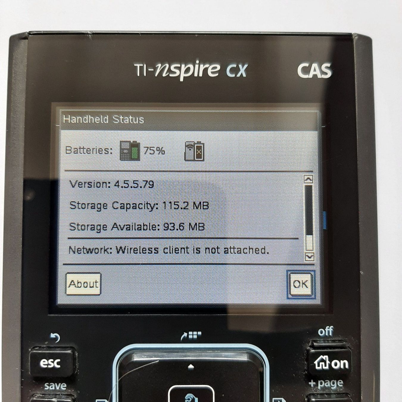 Texas Instruments Calcolatrici tascabili: TI-Nspire CX CAS avec câble – Usato da Carouge GE venduto da cecob0909 1