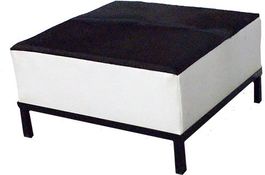 Hocker Cow XL_schwarz-weiss_80x45cm