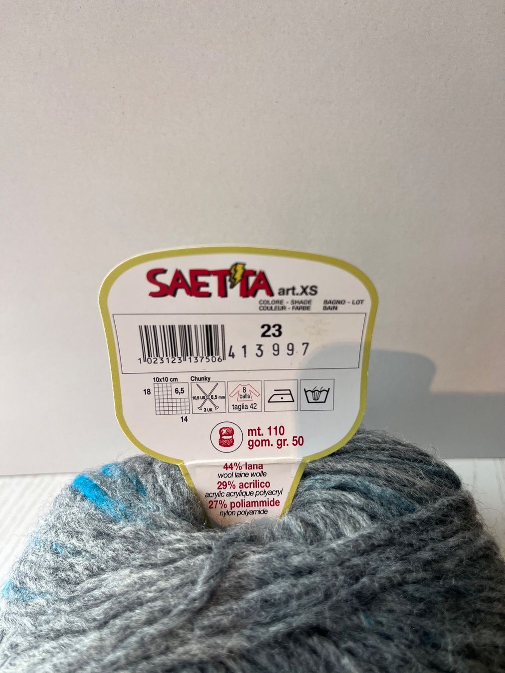Lana: 10 Knäuel Adriafil Saetta – Nuovo e nell'imballaggio originale da Büsserach venduto da bor_s88m 1