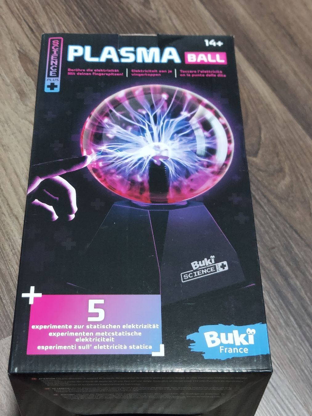 Giochi: Buki Plasma Ball 15cm Science 5 Experimente NEU – Nuovo e nell'imballaggio originale da Altishofen venduto da tammy05