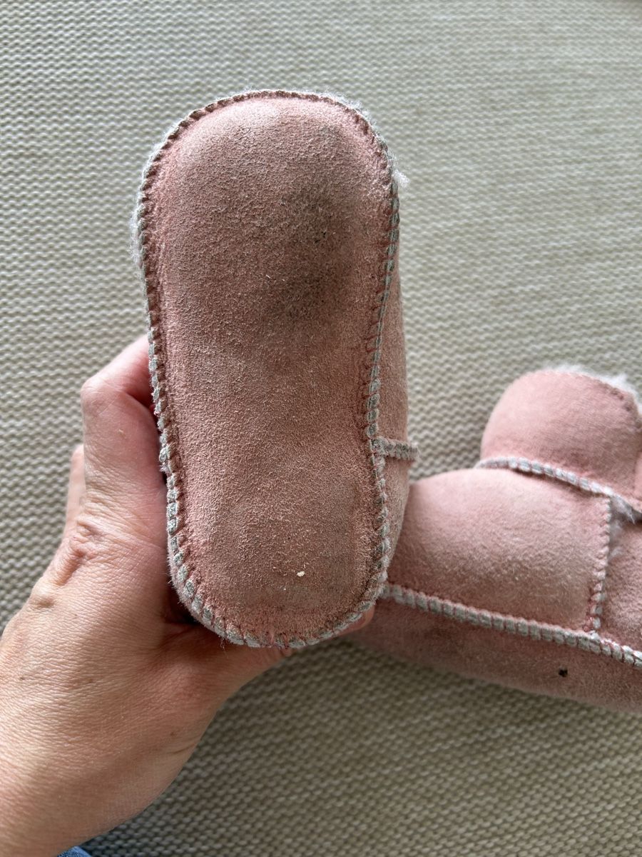 Scarpe per ragazzi: Rose booties wool natural size 21 , 14 cm  – Usato da Epalinges venduto da kat_lyp6 1