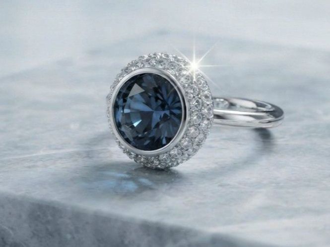 Anelli: Eleganter Ring mit Swarovski Steinen - Neu – Nuovo e nell'imballaggio originale da Uetikon am See venduto da Springdream