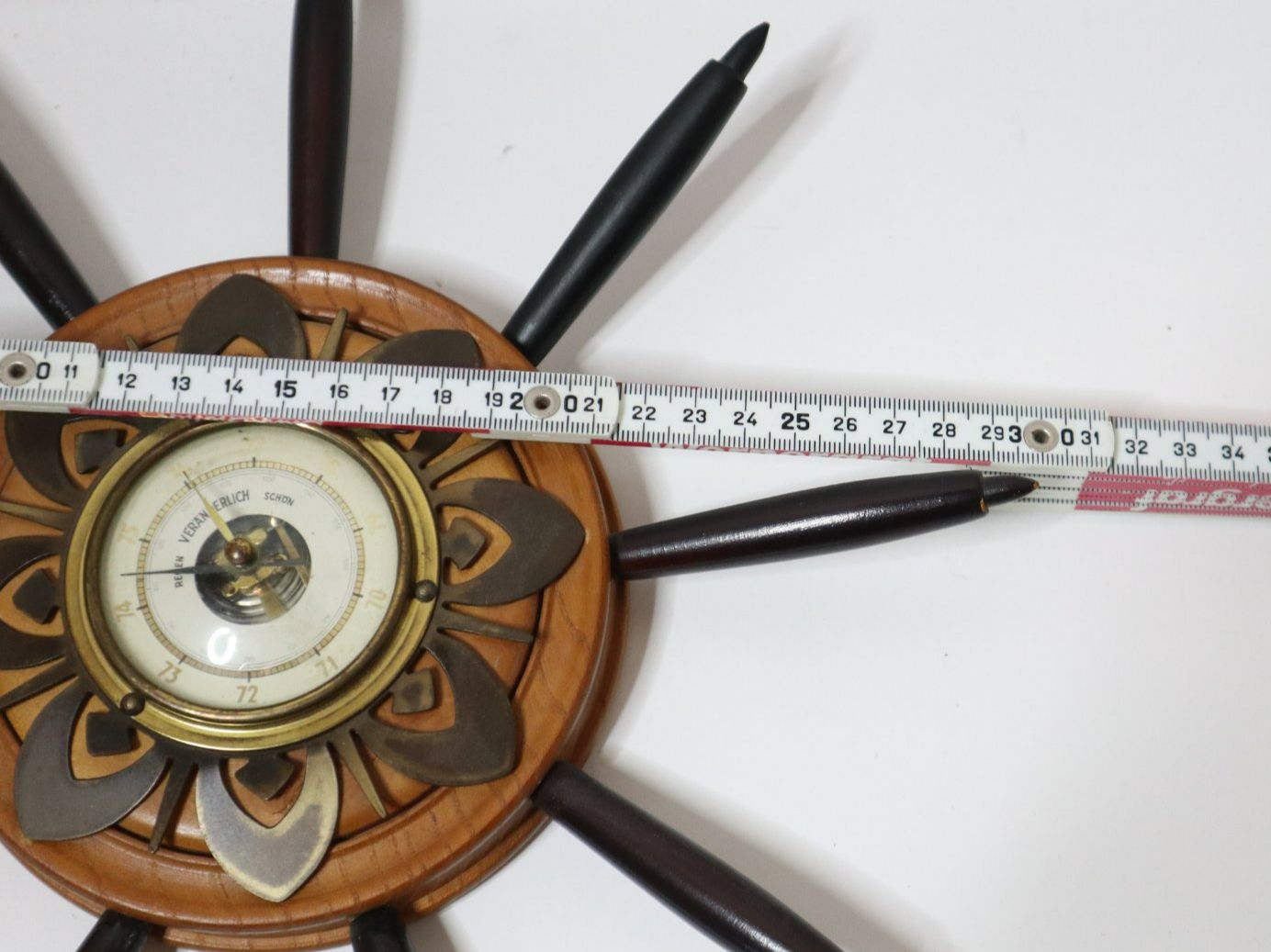 Sonstiges für Haushalt & Wohnen: Vintage Sputnik Thermometer Sonne 70's – Gebraucht aus Eschenbach SG von Astalavista 3