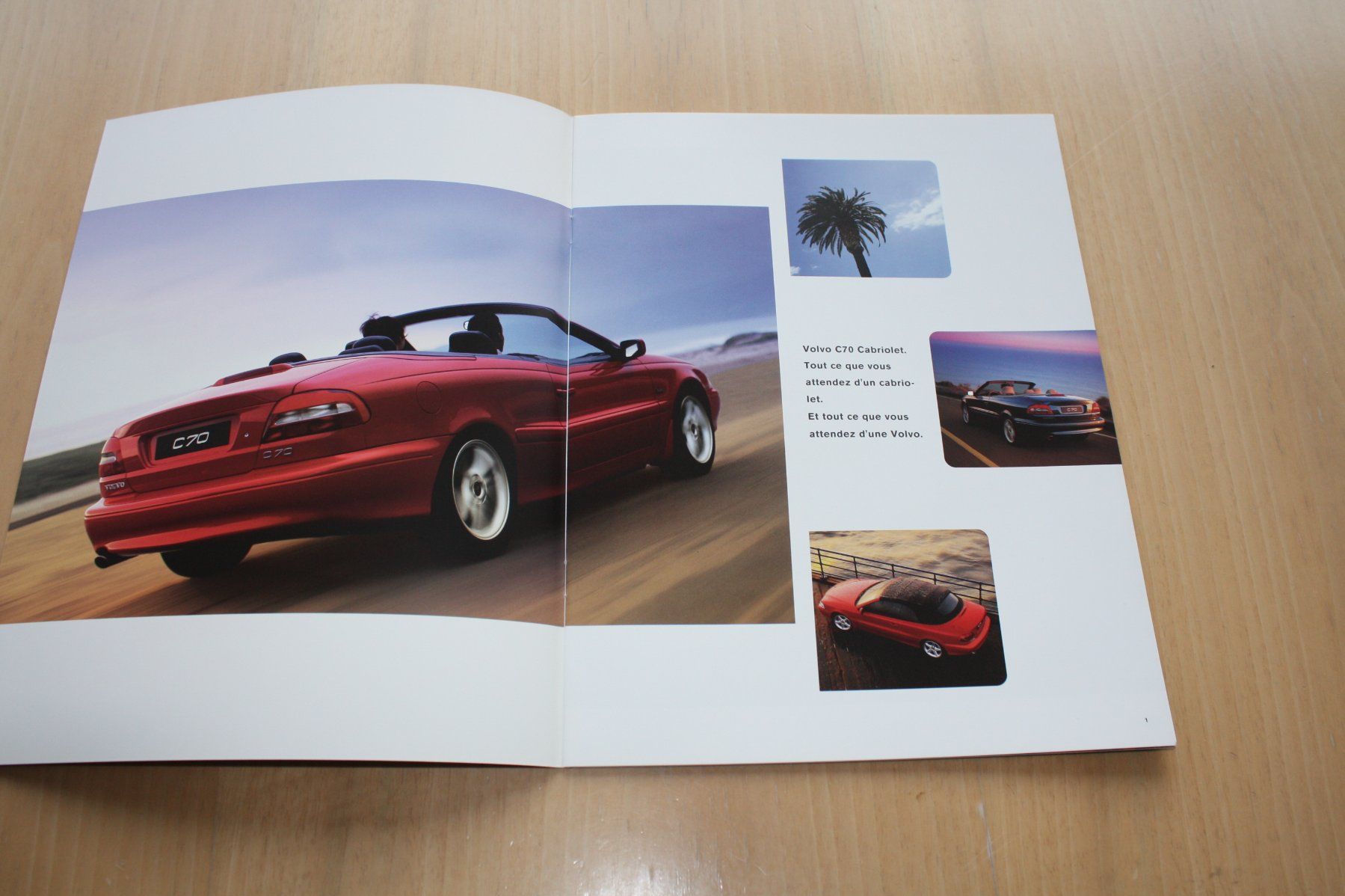 Volvo Documenti: Volvo C70 Cabriolet Prospekt 2000 FR – Usato da Wikon venduto da erwin400 1