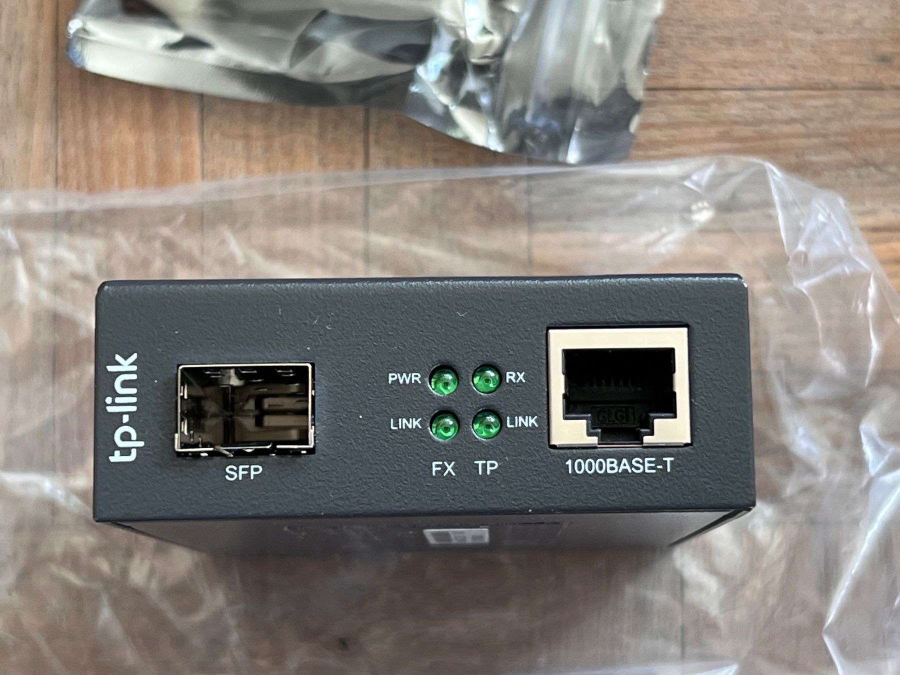 TP-Link Unità & Adattatore: TP-Link MC220L Konverter inkl. Flexoptix SFP-Modul – Usato da Zürich venduto da 4krn 4