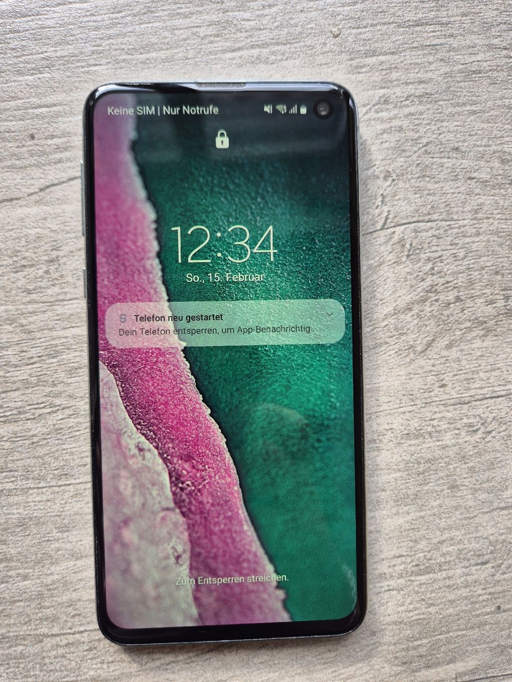 Samsung Handys / Smartphones: Samsung Galaxy S10e - Top Zustand - Grün – Gebraucht aus Haag (Rheintal) von ichkaufesjetzt